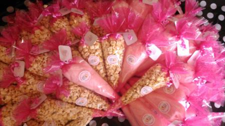 Sweet Cones: Candy Floss/Popcorn/Candy